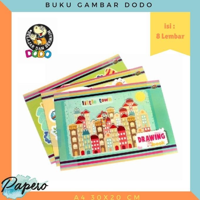 

hqu Buku Gambar A4 30 x 20 cm