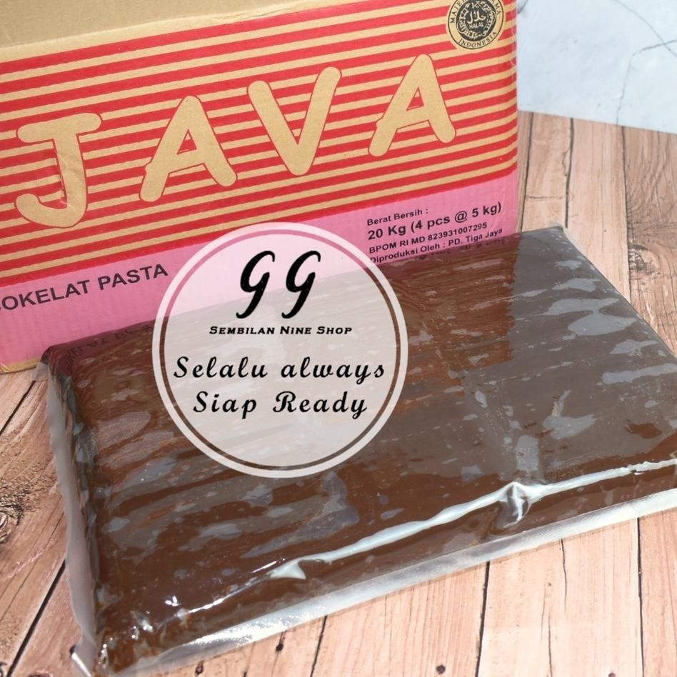 

Java Selai Cokelat Pasta 5 Kg Chocolate Filling Isian Roti Selay Coklat Filing