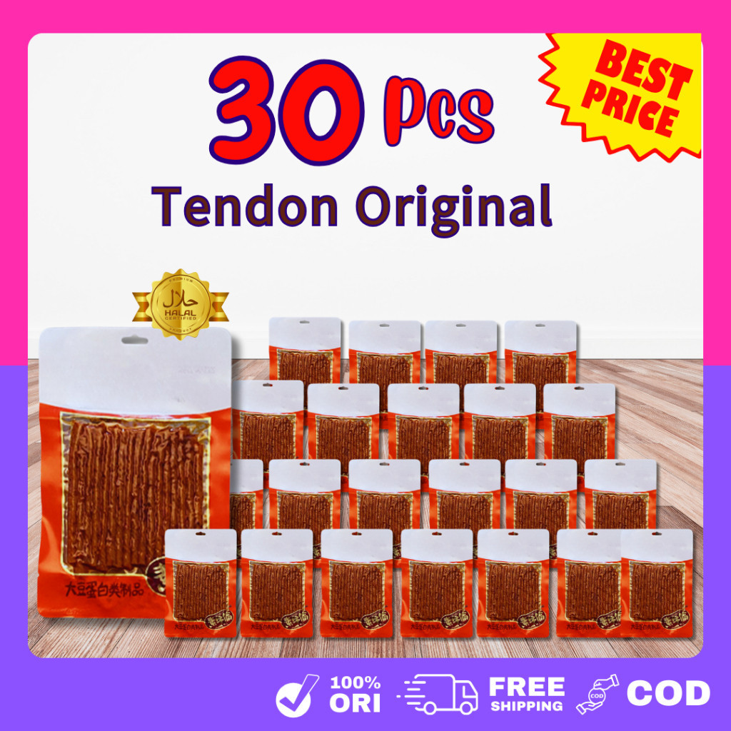 

Latiao Sna 30 Pcs - [HALAL] Gluten Latiao Sna a Vegetarian Food Tendon Gurih