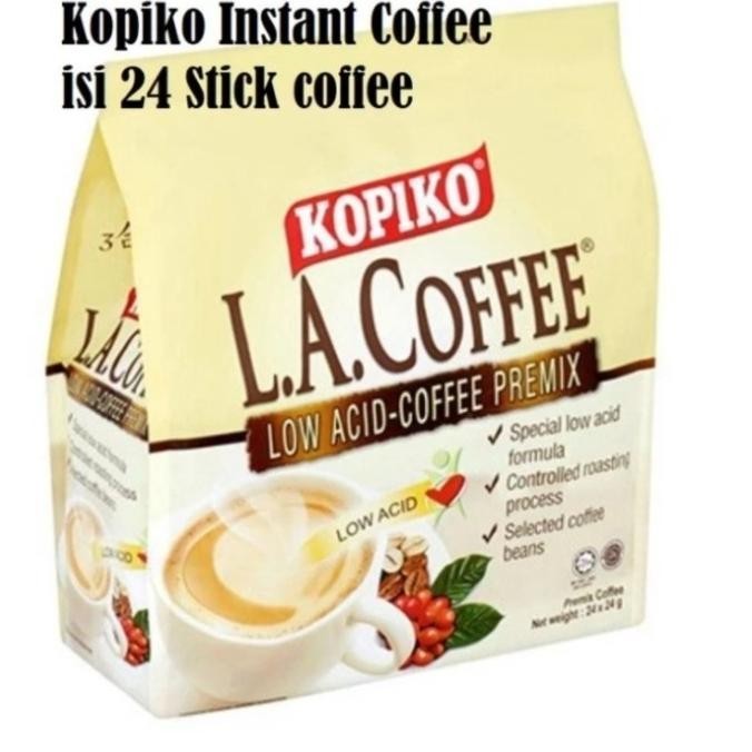 Kopiko L.A. Kopi Instan Kopiko Brown Coffee/Kopiko Machiato/Kopiko Kaw