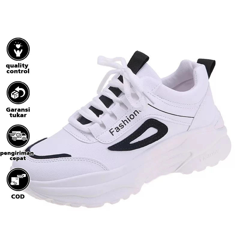 Sepatu Wanita Sapatu Soepatu Wanita Casual Ukur 34 35 36 37 38 39 40 Kuat Cewek Terlaris Remaja Sers