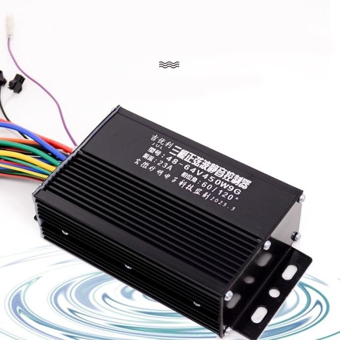Bisu Kontroler Sepeda Listrik Sinus 36-48V 350W 48-64V 500W 1000W