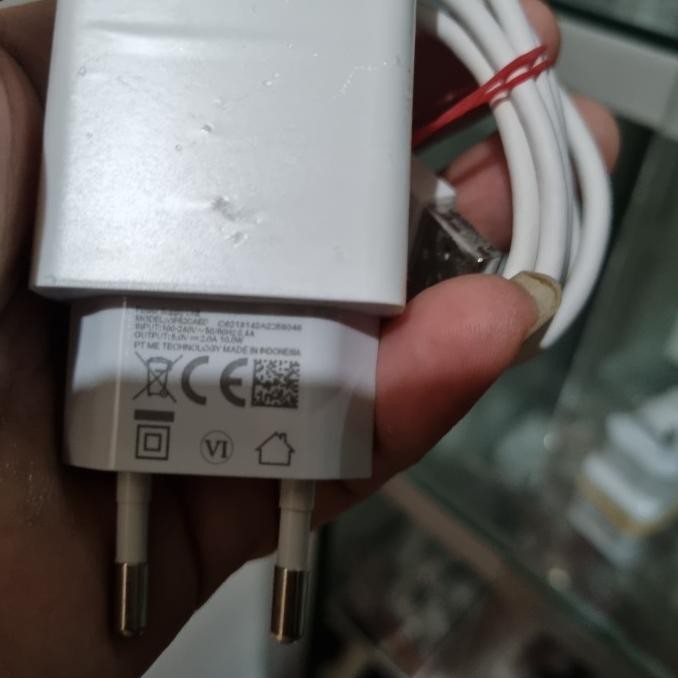 Charger Oppo Cabutan A9 2020 Dari Dus Hp Masih Segel Tipe C Original