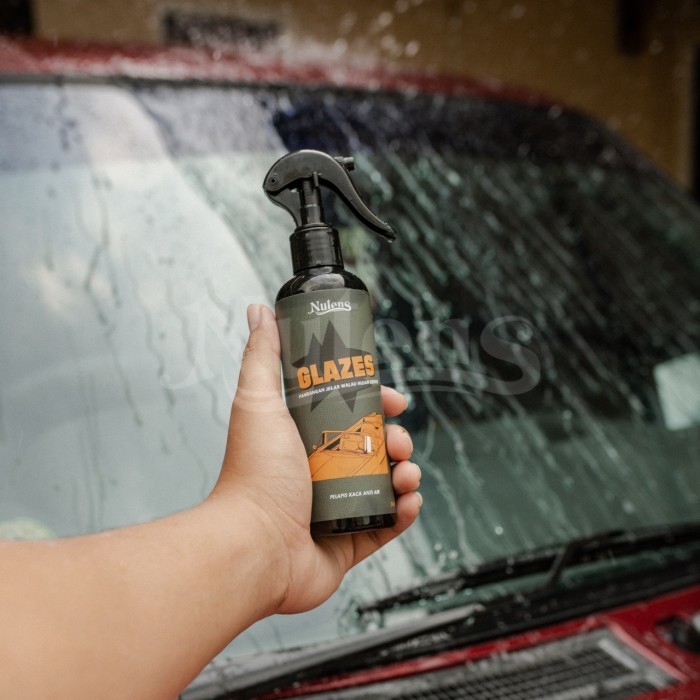 Nutens Glazes - Pelapis Kaca Anti Air Efek Daun Talas Water Repellent