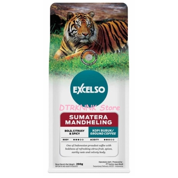 

Excelso Kopi Sumatera Mandheling Coffee 200 Gram