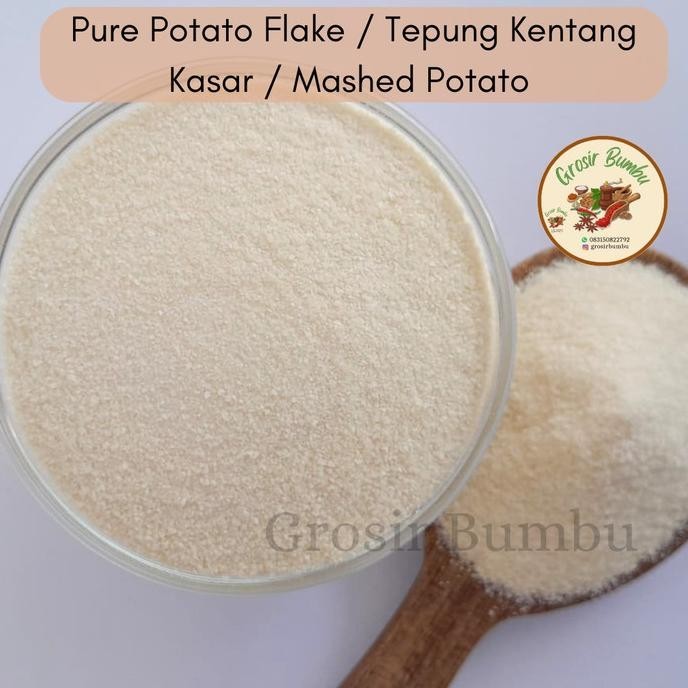 

Pure Potato Flake 1kg / Tepung Kentang Kasar