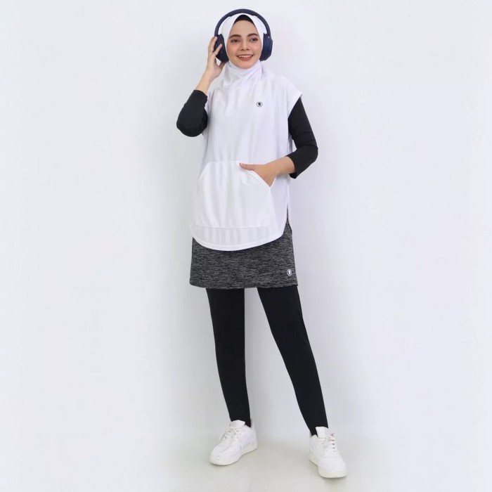 HIJAB OLAHRAGA WANITA SPORT HIJAB ROMPI OLAHRAGA