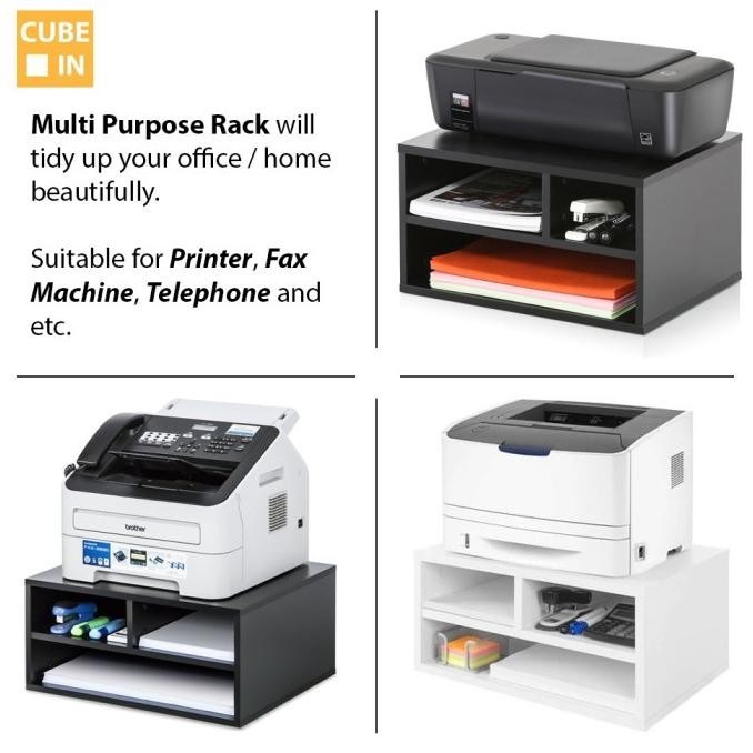 

CUBE IN - Rak Serbaguna untuk Printer / Mesin Fax / Telepon - P805