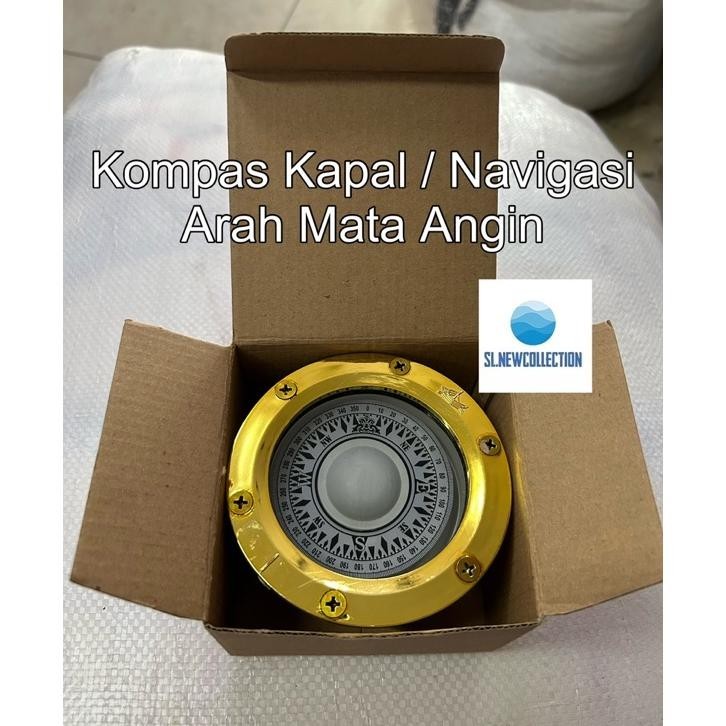 Kompas Kapal Laut / Kompas Nelayan 3 Inch 4 Inch / Kompas Nakoda Kapal