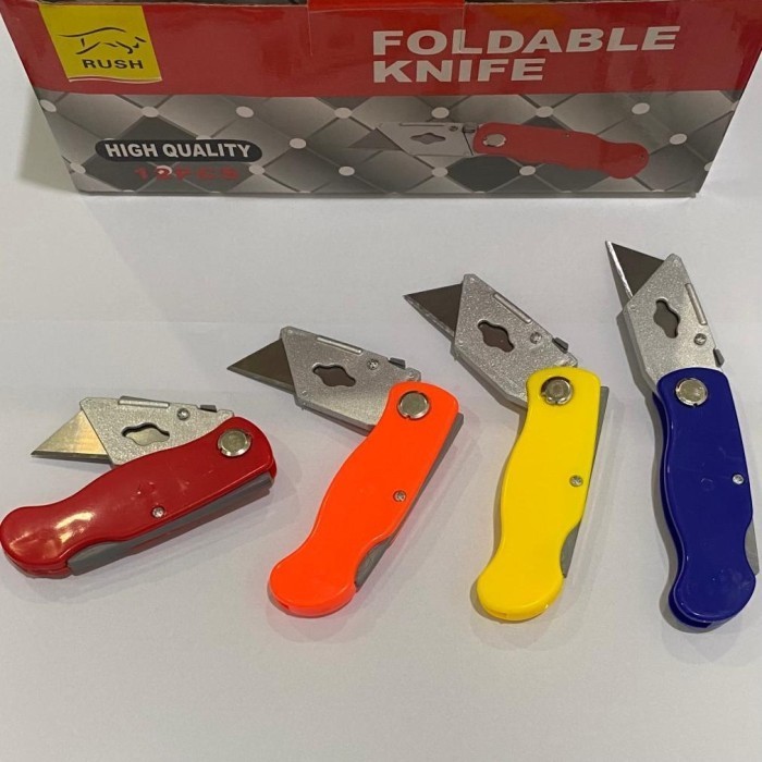 

Pisau Cutter Lipat Foldable Knife