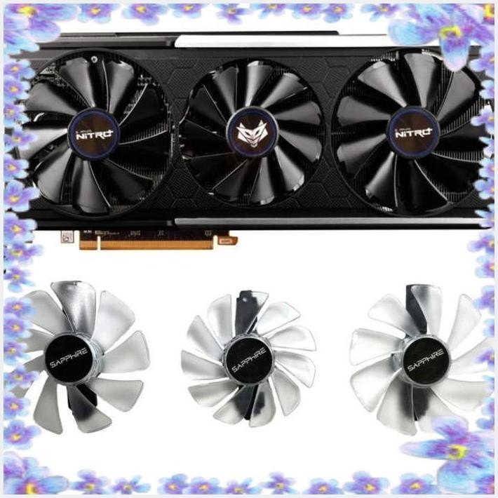 [SIN] FAN SAPPHIRE NITRO RX 5700 XT 5500 XT OEM REPLACEMENT 87CM 95MM 6PIN