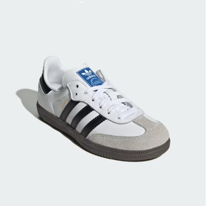 Sepatu Anak adidas Kids Samba OG White/Black/Gum 100% Original Resmi .