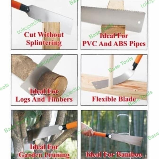 Gergaji Kayu Ryoba Gergaji Jepang Ryoba Rip Cus Cross Cut