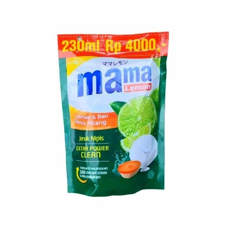 

Mama Lemon Jeruk Nipis Netto 230ml - Mama Lemon 4000 /A710