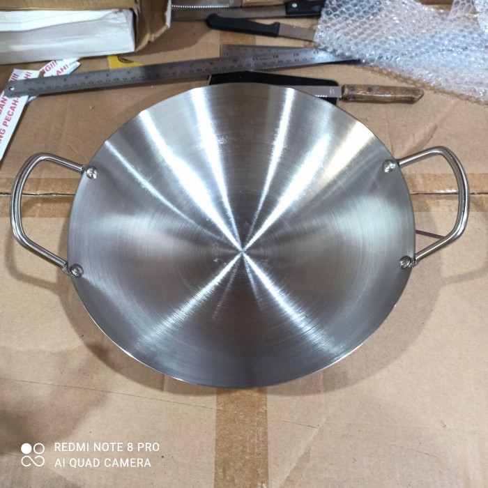 Kuali Wajan Stainless Steel Anti Lengket