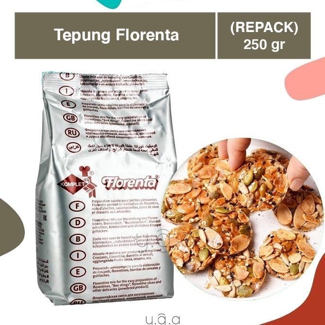 

Tepung Florenta / Florentine Cookies Flour X (Repa) 250Gr