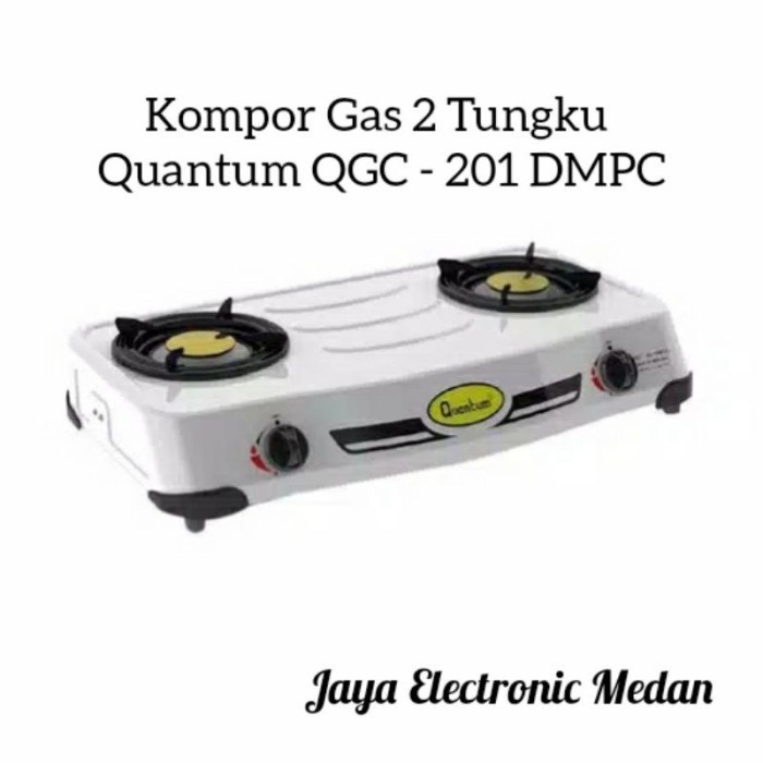 Quantum Kompor Gas 2 Tungku Qgc - 201 Dmpc
