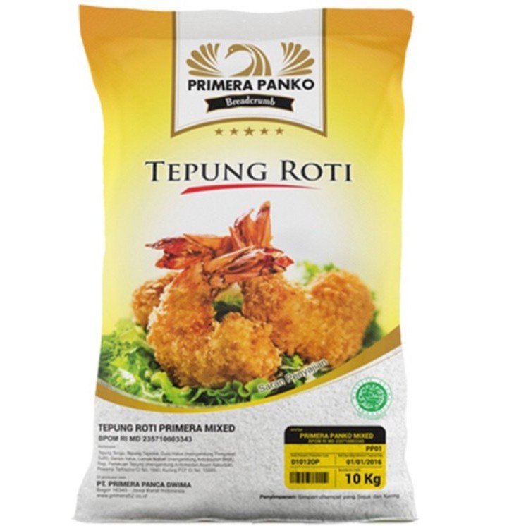 

Primera Panko Tepung Roti Bread Crumb X 10Kg