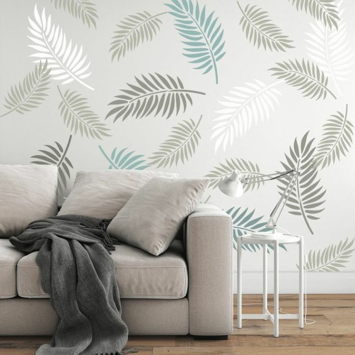 

Stencil dinding motif palm ukuran 50x35 bahan tebal