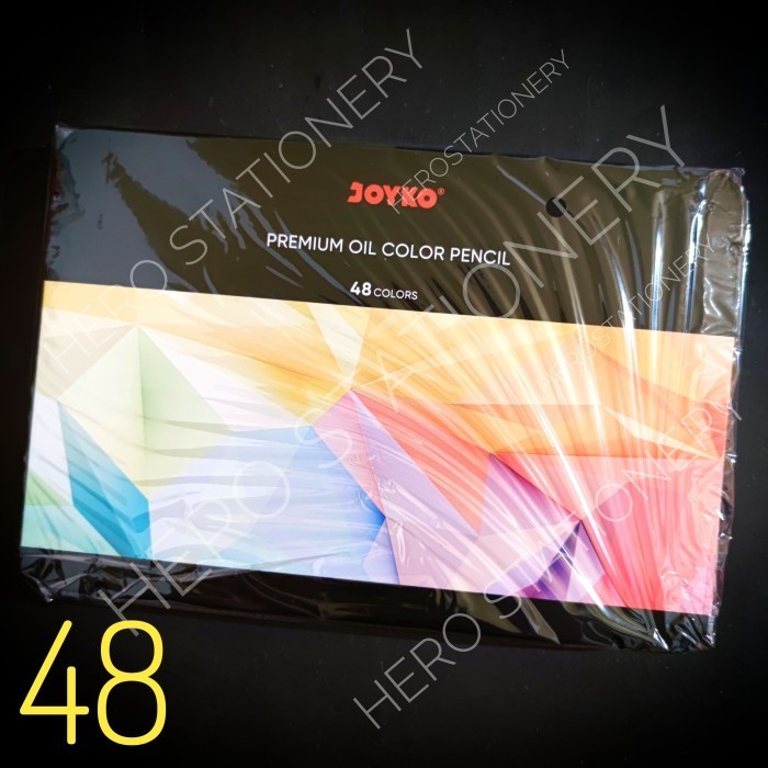 

Pensil warna premium oil color pencil kaleng 48 warna TC126-48