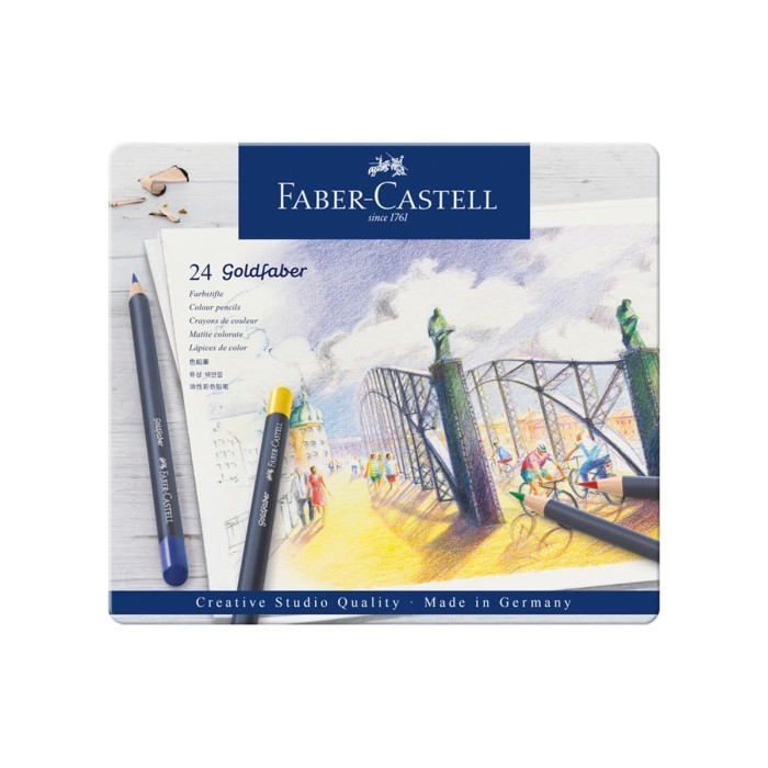 

Goldfaber Colour Pencils Set 24 Tin