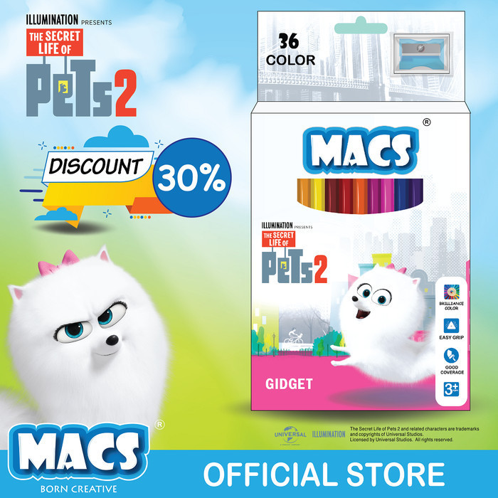

The Secret Life Of Pets 2 - Gidget 36 colors