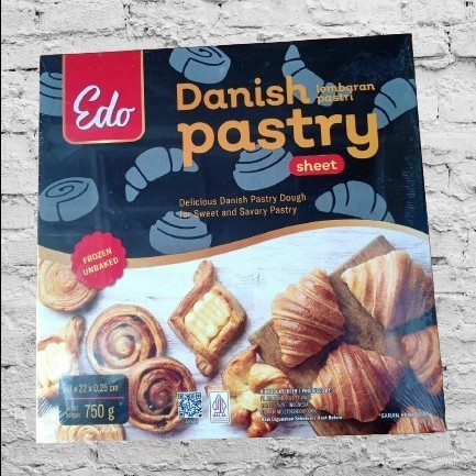 

EDO DANISH PASTRY SHEET 750 GRAM