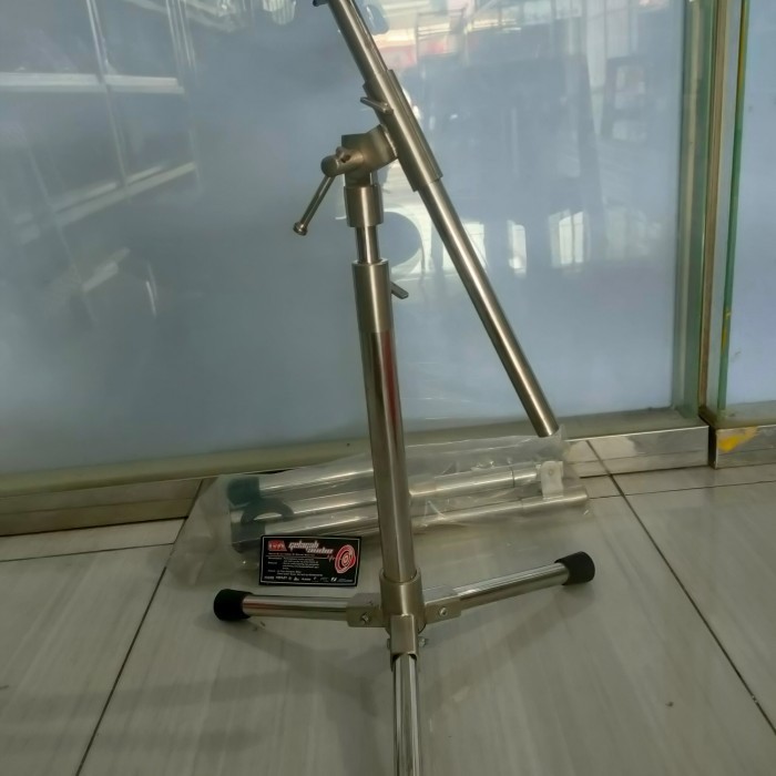 Stand Mic Pendek Stainless