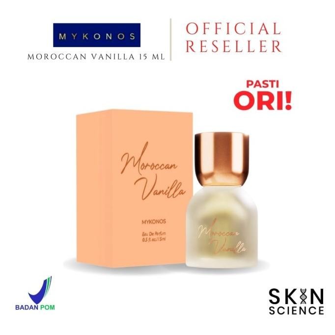 MYKONOS parfum Moroccan Vanilla Travel 15ML parfum tahan lama