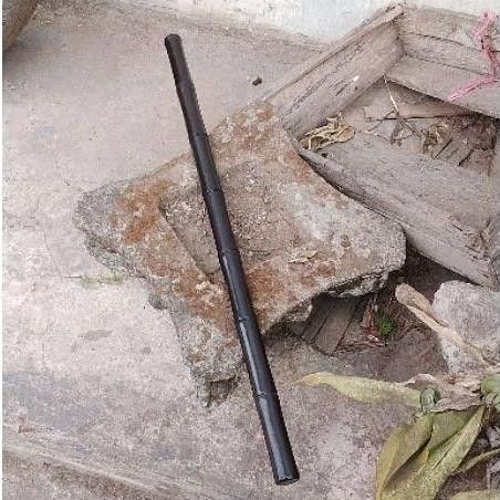 READY >> TONGKAT TOYA KAYU GALIH KELOR HITAM MODEL UKIR BAMBU