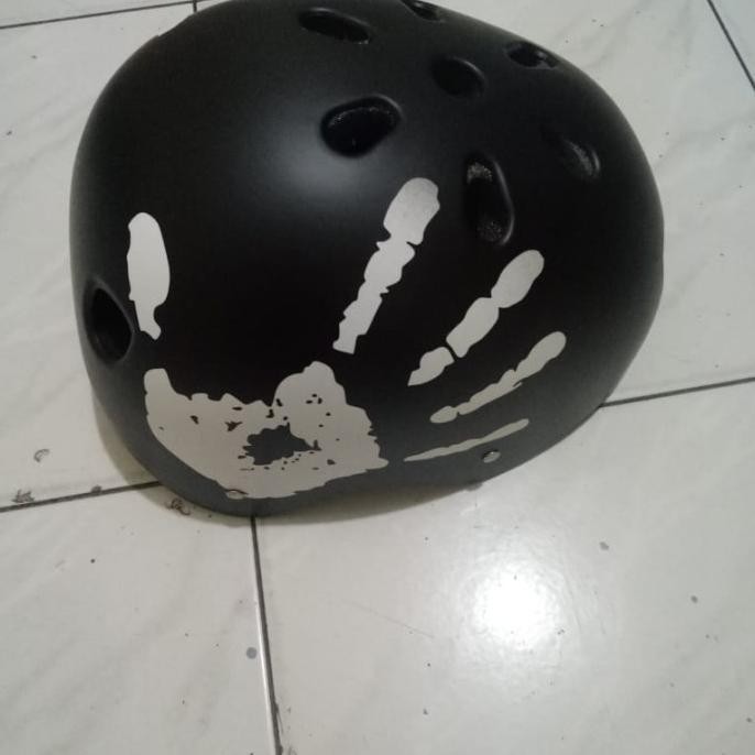 HELM SEPEDA DEWASA MOTIF JARI 5 UKURAN XXL DAN XL