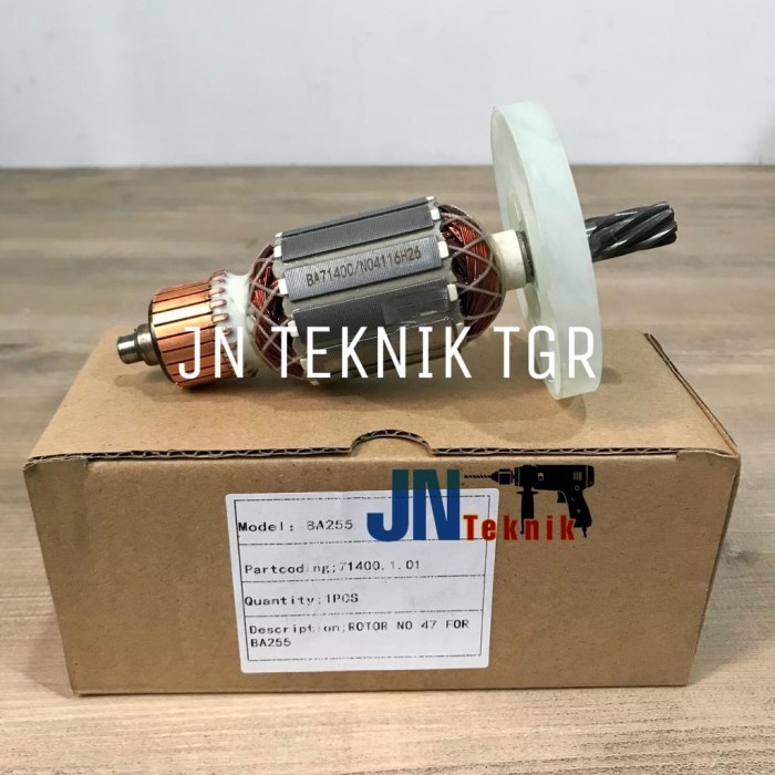 ARMATURE BA255 DOLIZ / ANGKER ROTOR DOLIZ BA 255 MESIN BOBOK BETON