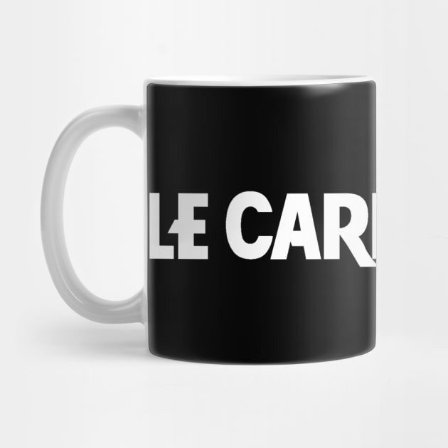 Mug Kopi Carré Rond (gelap). Carré Rond (dark) Coffee Mug