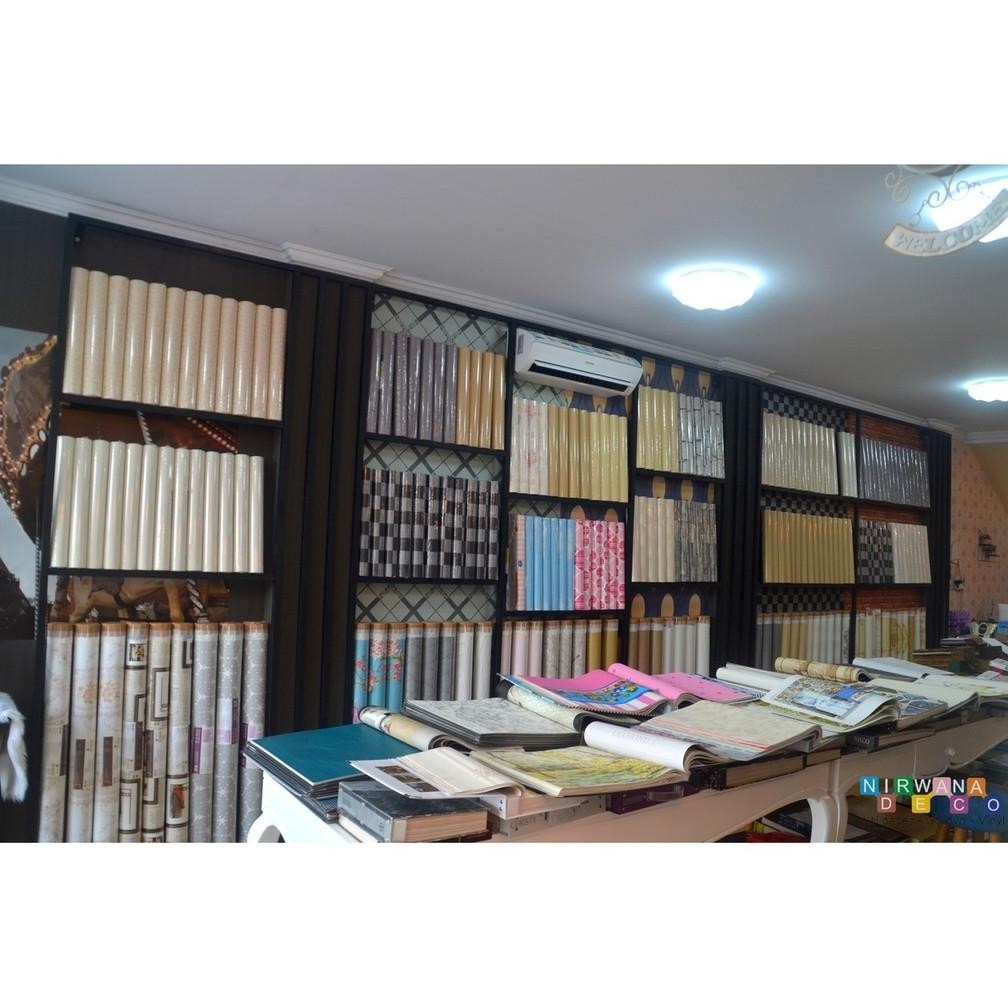 fsd-34 Paket Hemat 5 Roll Wallpaper Dinding - Walpaper Dinding Stiker Motif - Walpeper Tembok 10 Met