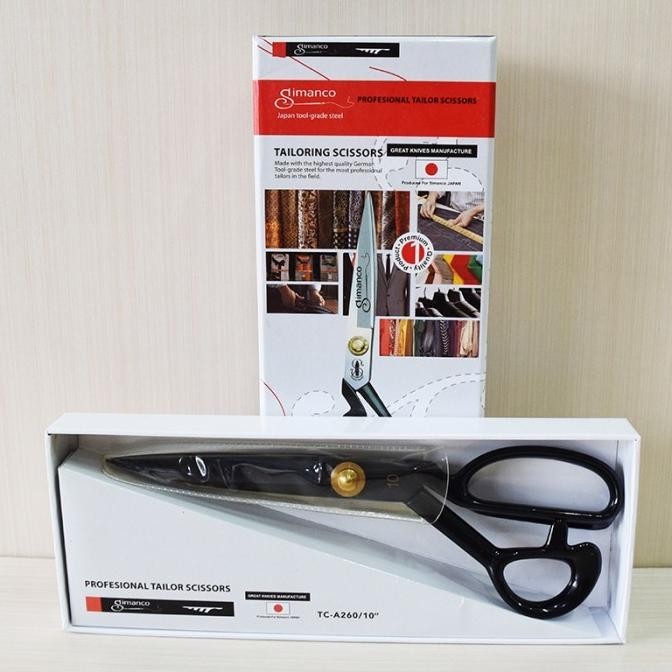 

Gunting Bahan Professional - Tailor Scissors SIMANCO (Japan) 10