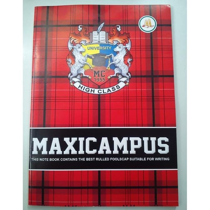 

Buku tulis AA Maxi Campus 50 lembar 10 buku Boxy - 1pak