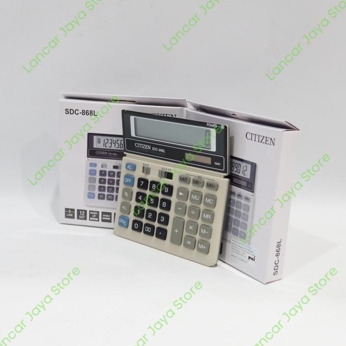 

CITIZEN SDC-868L KALKULATOR DESKTOP