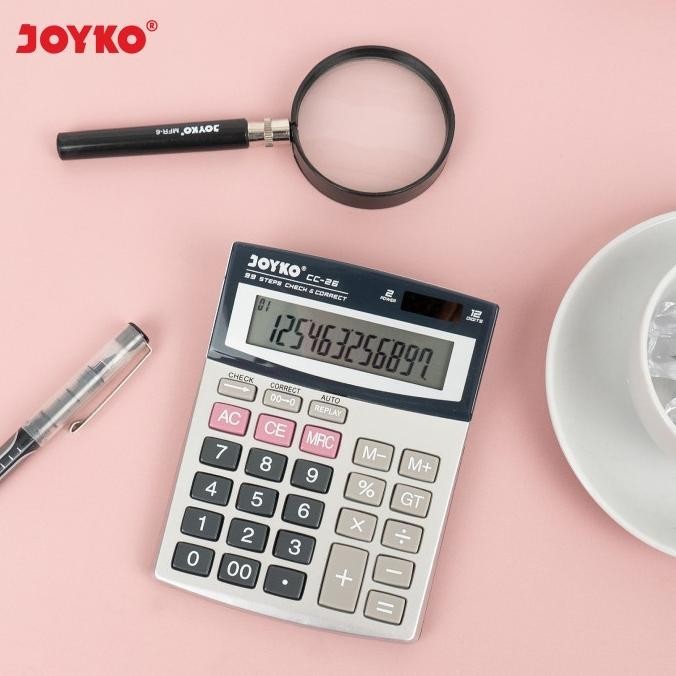 

Calculator / Kalkulator Joyko CC-26 / 12 Digits / Check Correct