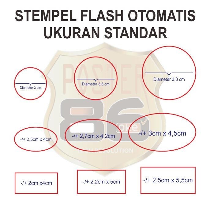 

STEMPEL CUSTOM OTOMATIS TINTA DIDALAM BISA REFILL
