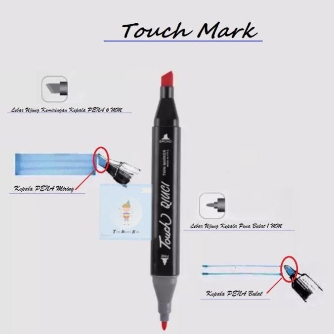 

Spidol 40 Warna Anak Gambar Sketsa Twin Marker Sketch Copic