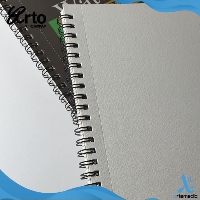 

Arto A4 Cotton Watercolor Wire-O Book