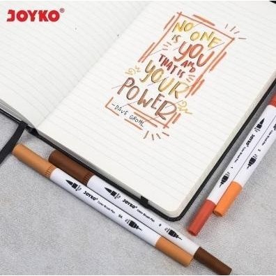 

Joyko Color Brush Pen/Pen Kuas Warna 12 warna/colors CLP-06