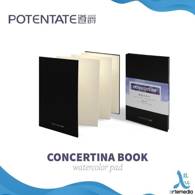 

Potentate Watercolor Concertina Book