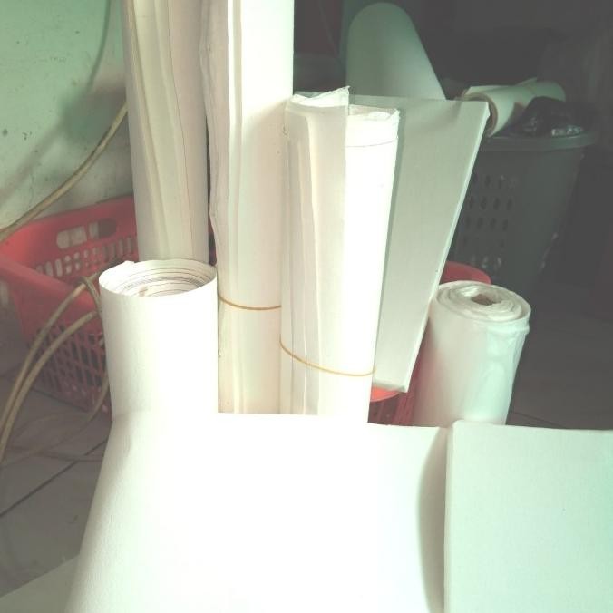 

kanvas lukis roll/ media lukis Ukuran 1.5tr x 1.6 mtr