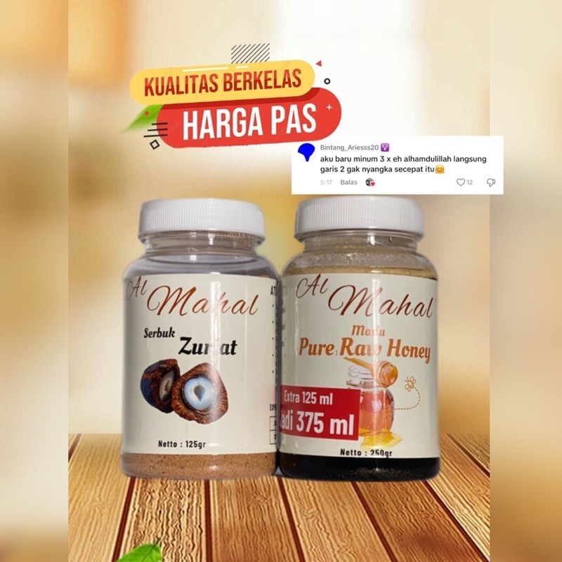 PAKET PROMIL LENGKAP SERBUK ZURIAT + MADU