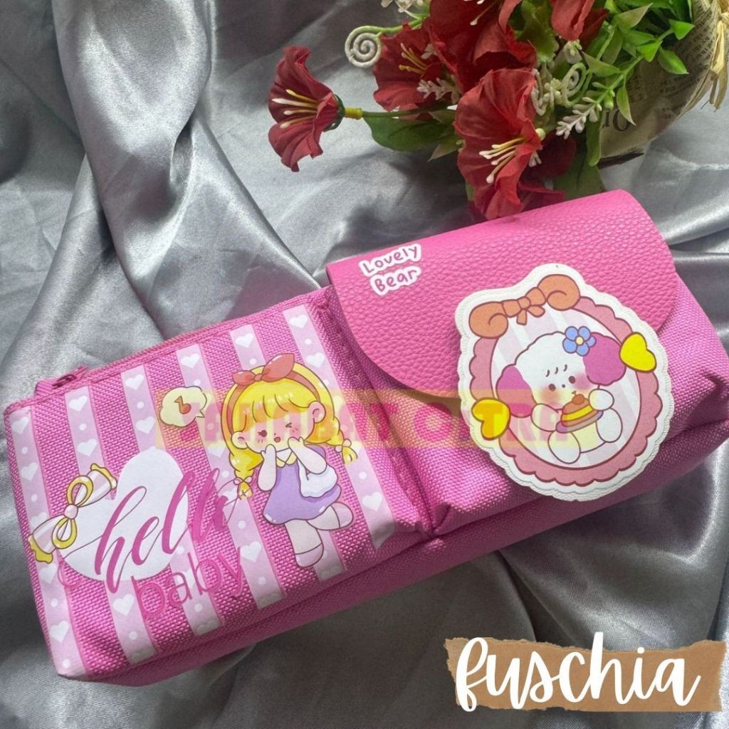 

003 KOTAK PENSIL KAIN KARAKTER 铅笔盒