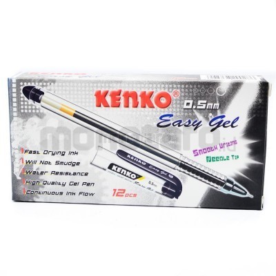 

BOLPEN / PULPEN EASY GEL 0.5MM KENKO LSN ISI 12PCS 钢笔