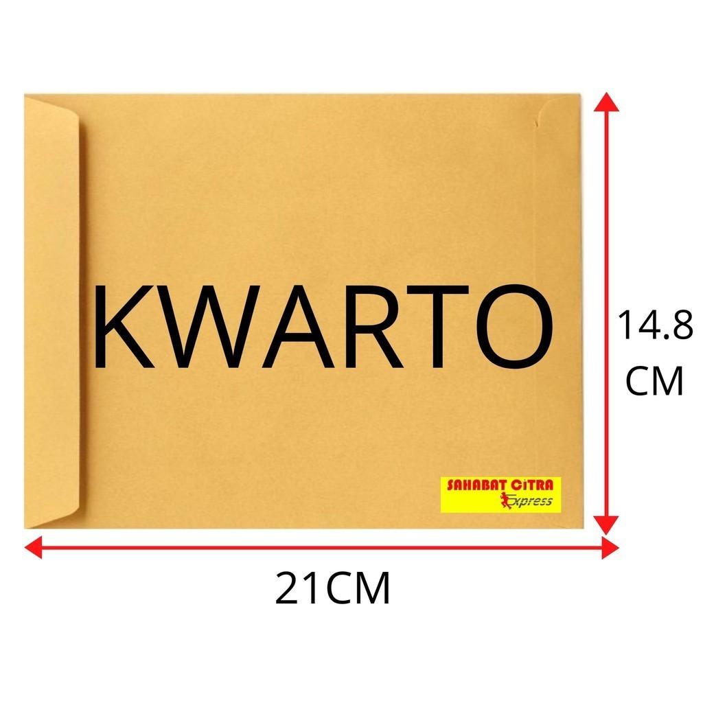 

AMPLOP COKLAT UK KWARTO 14.8X21CM PACK NEURO 信封