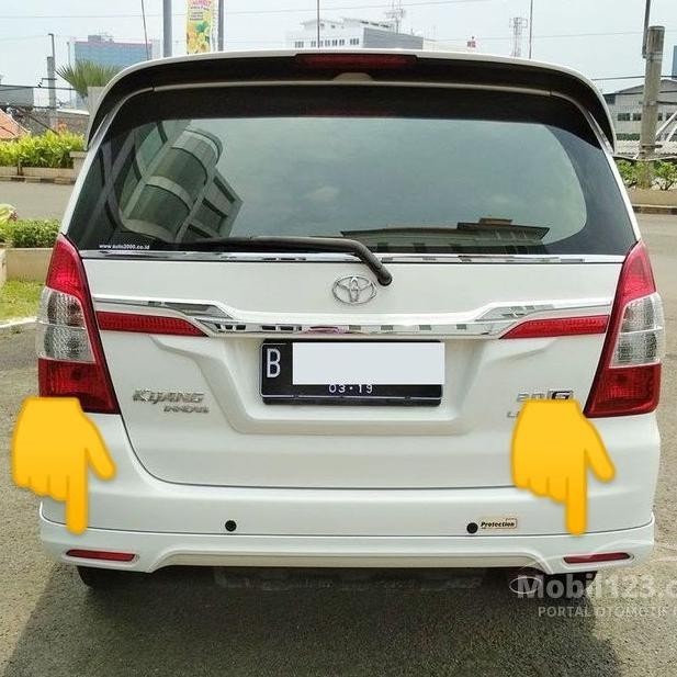 Body Kit Bodykit Spoiler Bumper Bemper Belakang Innova Luxury Original