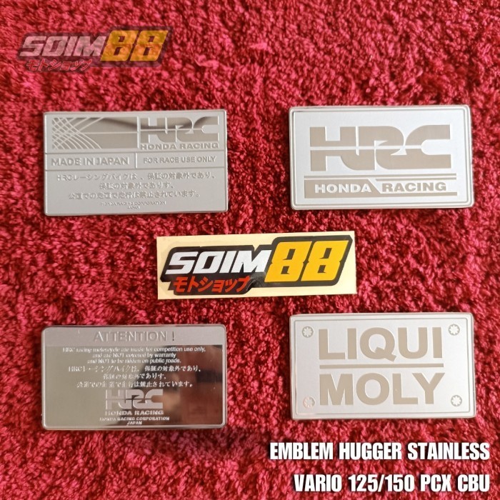 Emblem Hugger Vario 125/150 All Generasi Pcx Cbu